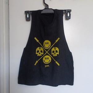 Happy Skulls crop tank